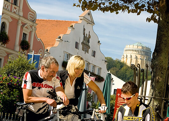 Radfahrer Ludwigsplatz