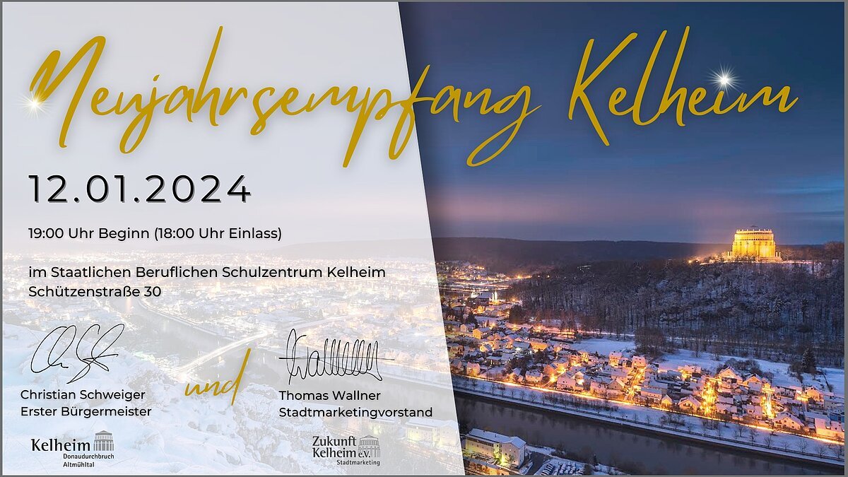 Neujahrsempfang Kelheim 2024 Bestätigung