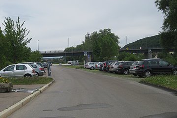Parkplatz am Donauvorland